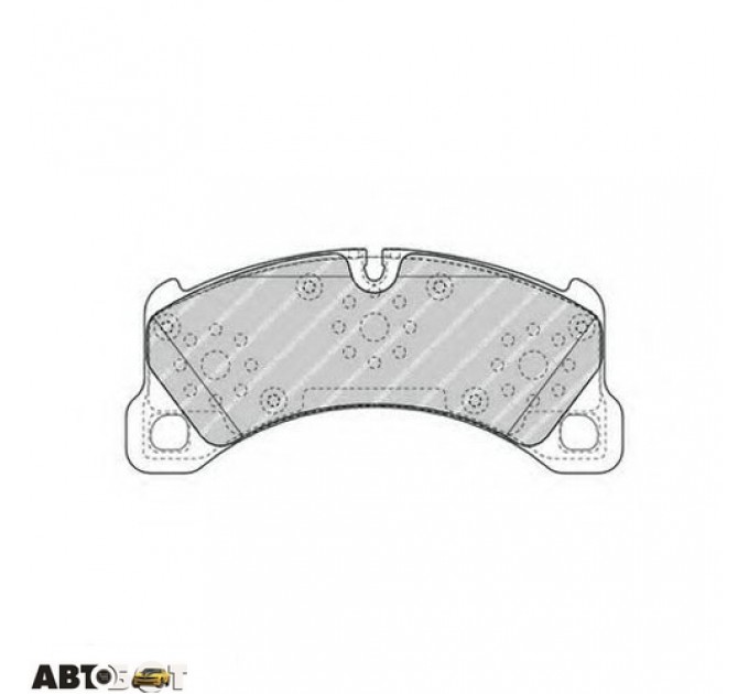 Гальмівні колодки FERODO FDB4717, ціна: 3 949 грн.