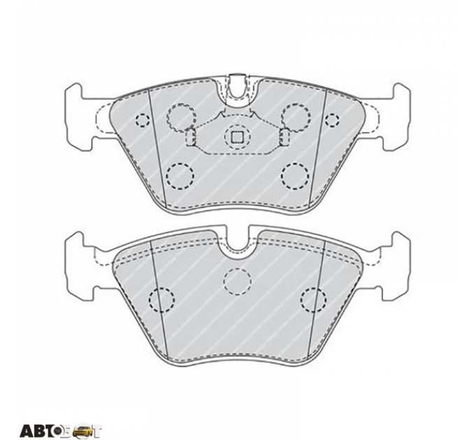 Гальмівні колодки FERODO FDB4752, ціна: 1 538 грн.