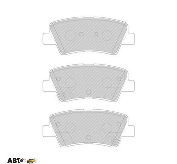 Тормозные колодки FERODO FDB4833, цена: 1 256 грн.