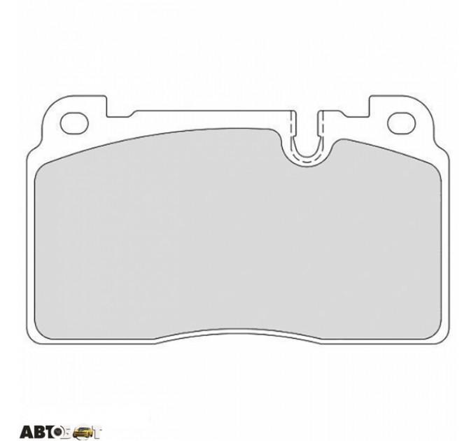Гальмівні колодки FERODO FDB4908, ціна: 2 340 грн.