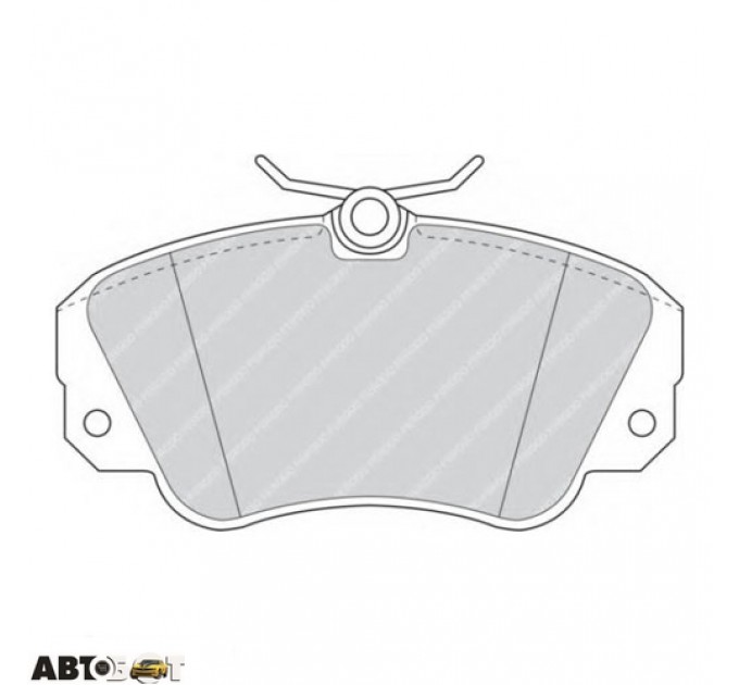 Тормозные колодки FERODO FDB686, цена: 1 601 грн.