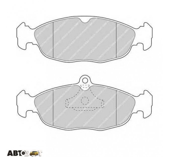 Тормозные колодки FERODO FDB732, цена: 880 грн.
