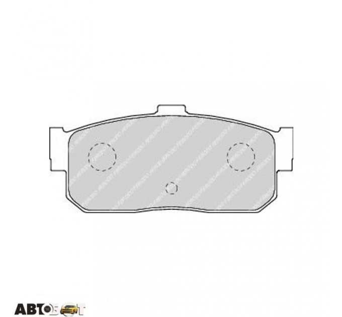 Гальмівні колодки FERODO FDB796, ціна: 1 249 грн.
