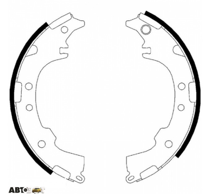 Тормозные колодки FERODO FSB621, цена: 2 883 грн.