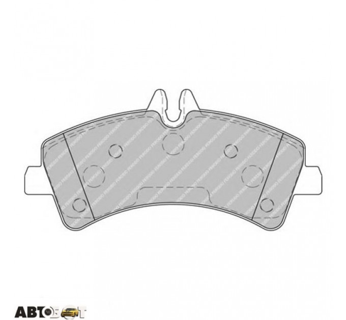 Тормозные колодки FERODO FVR1779, цена: 2 076 грн.