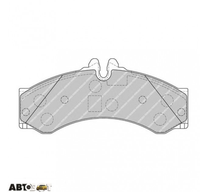 Тормозные колодки FERODO FVR1879, цена: 2 368 грн.