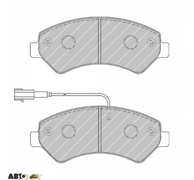 Гальмівні колодки FERODO FE FVR1926, ціна: 3 155 грн.