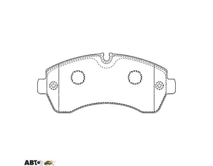 Тормозные колодки FERODO FVR4470, цена: 5 257 грн.