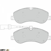 Гальмівні колодки FERODO FVR4909