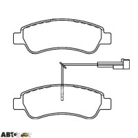 Тормозные колодки FERODO FVR4910