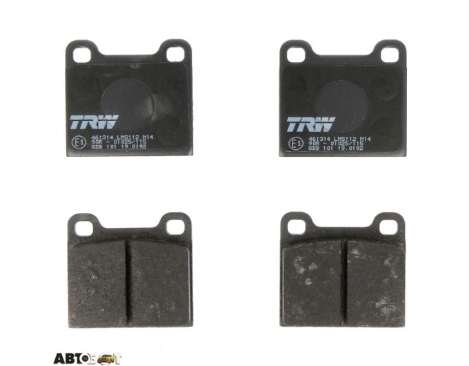 Гальмівні колодки TRW GDB101, ціна: 1 238 грн.