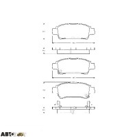 Тормозные колодки TRW GDB3249