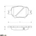 Тормозные колодки TRW GDB3316, цена: 1 564 грн.