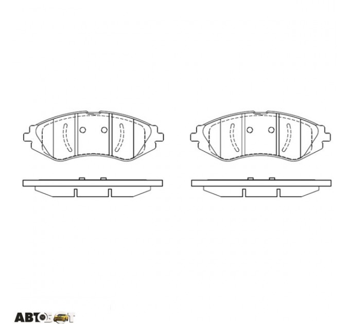 Тормозные колодки TRW GDB3347, цена: 1 336 грн.