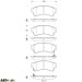 Тормозные колодки TRW GDB3501, цена: 1 821 грн.