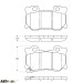 Тормозные колодки TRW GDB3515, цена: 2 231 грн.