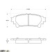 Тормозные колодки TRW GDB4174, цена: 1 519 грн.