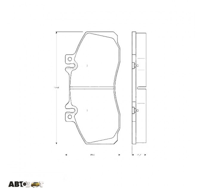 Тормозные колодки TRW GDB5050, цена: 3 073 грн.