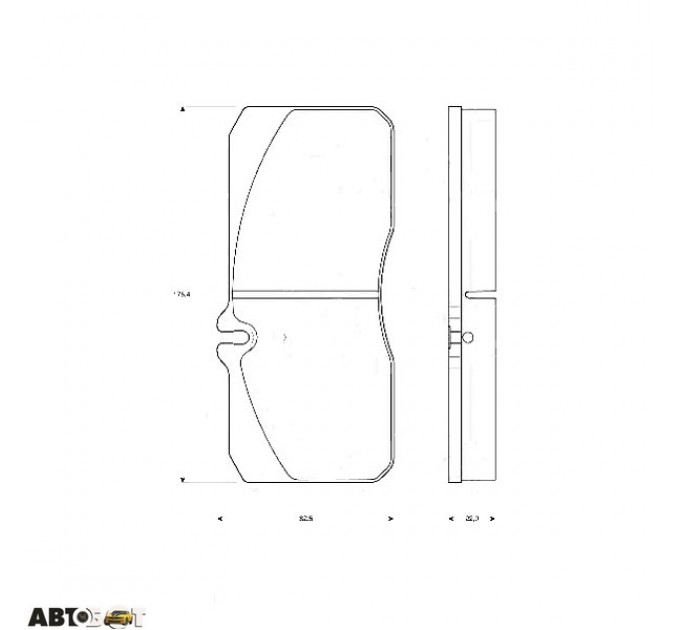 Тормозные колодки TRW GDB5059, цена: 3 852 грн.