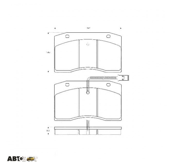 Тормозные колодки TRW GDB5060, цена: 7 659 грн.