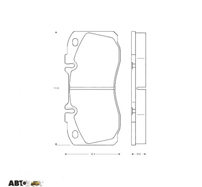 Тормозные колодки TRW GDB5068, цена: 3 137 грн.