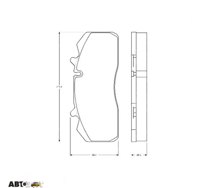 Тормозные колодки TRW GDB5083, цена: 5 742 грн.