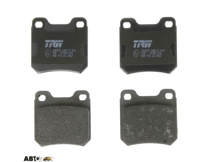 Гальмівні колодки TRW GDB915, ціна: 1 266 грн.