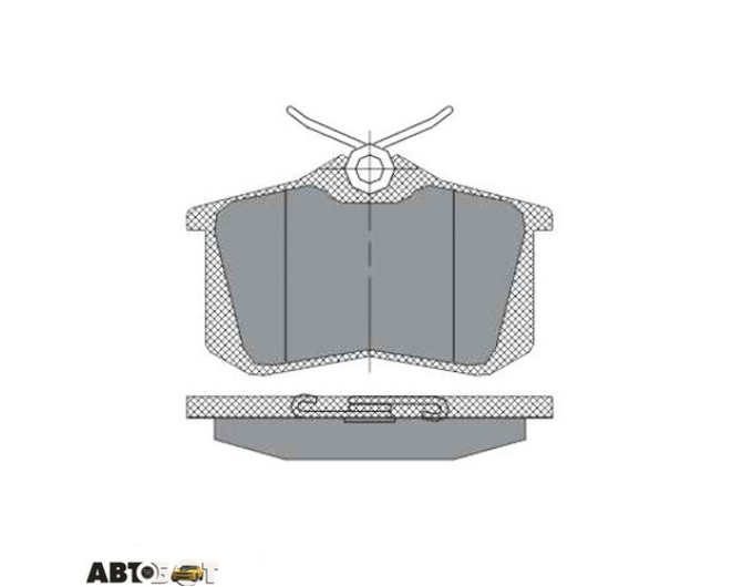 Тормозные колодки SCT SP 113 PR, цена: 749 грн.