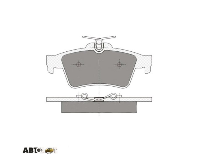 Гальмівні колодки SCT SP 357 PR, ціна: 1 260 грн.