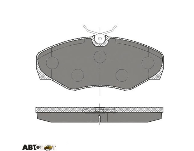 Тормозные колодки SCT SP 451 PR, цена: 1 949 грн.