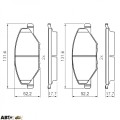 Тормозные колодки Bosch 0 986 495 390, цена: 2 018 грн.