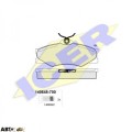 Гальмівні колодки ICER 140648700, ціна: 1 635 грн.