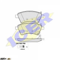 Тормозные колодки ICER 181758700