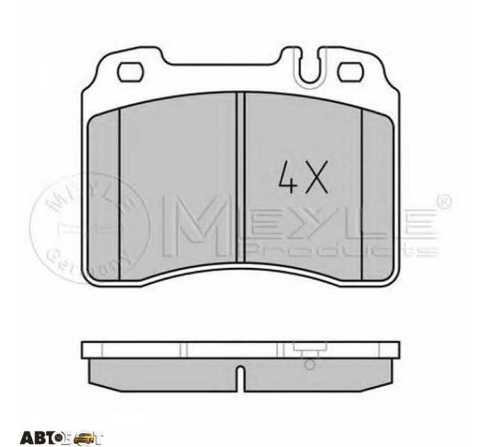 Тормозные колодки Meyle 025 211 5317, цена: 883 грн.