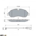 Тормозные колодки Bosch 0 986 424 982, цена: 4 120 грн.