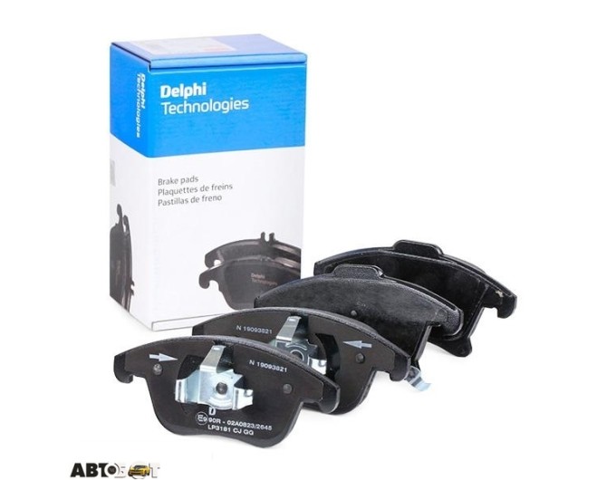 Тормозные колодки DELPHI LP3181, цена: 3 694 грн.