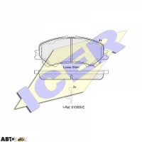 Тормозные колодки ICER 182181