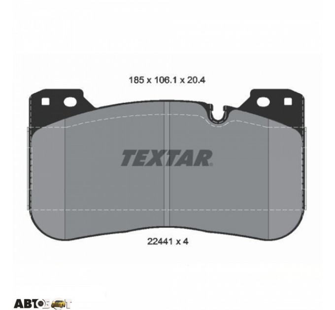 Гальмівні колодки Textar 2244101, ціна: 13 865 грн.