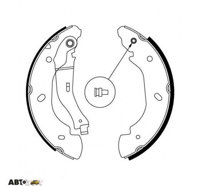 Тормозные колодки TRW GS8689, цена: 3 301 грн.