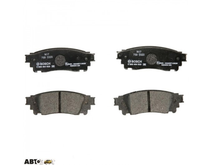 Тормозные колодки Bosch 0 986 494 822, цена: 1 966 грн.