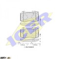 Тормозные колодки ICER 181389203, цена: 3 389 грн.