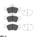 Гальмівні колодки KAVO PARTS KBP-9006, ціна: 2 116 грн.