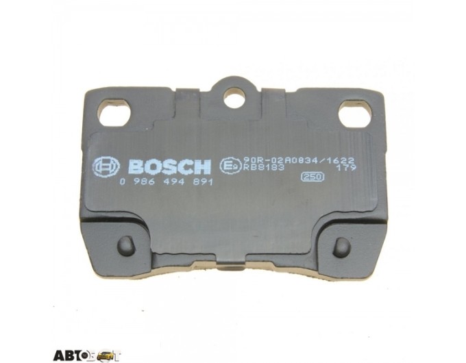 Тормозные колодки Bosch 0 986 494 891, цена: 2 806 грн.