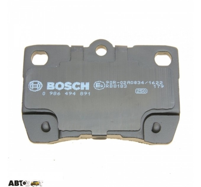 Тормозные колодки Bosch 0 986 494 891, цена: 1 528 грн.