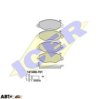 Тормозные колодки ICER 141498701