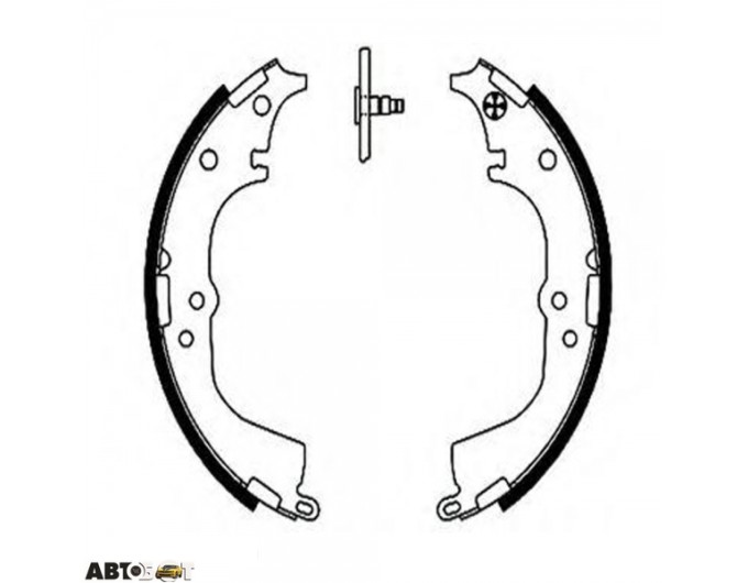 Тормозные колодки Bosch 00 986 487 743, цена: 3 033 грн.