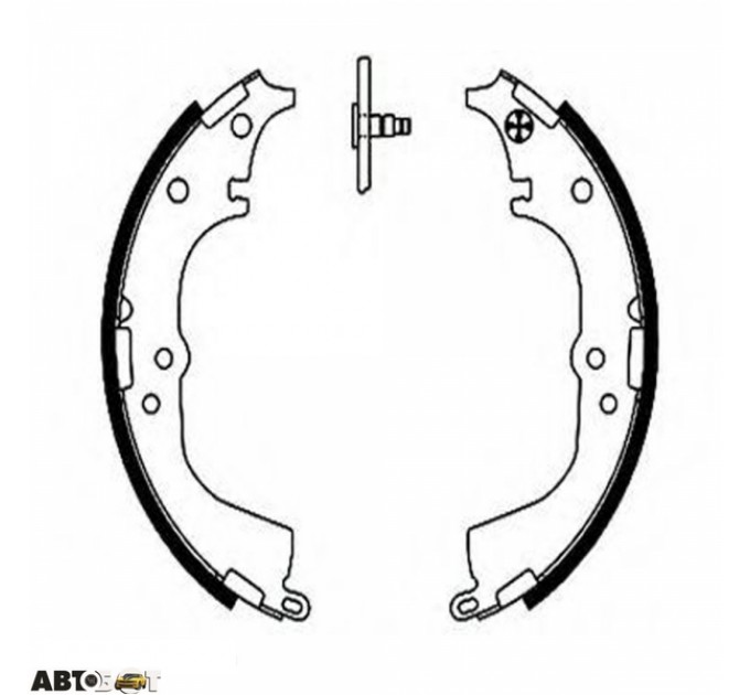 Тормозные колодки Bosch 00 986 487 743, цена: 1 652 грн.