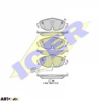 Тормозные колодки ICER 182111