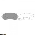 Тормозные колодки KAVO PARTS KBP-1020, цена: 1 123 грн.