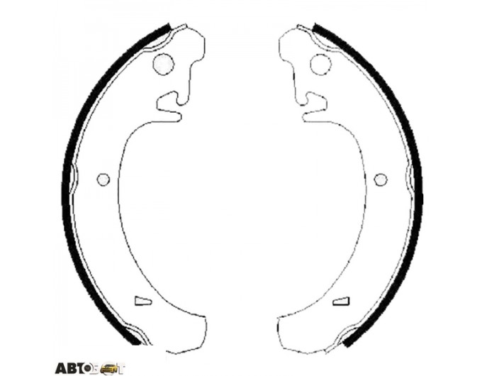 Тормозные колодки Bosch 0 986 487 219, цена: 1 432 грн.